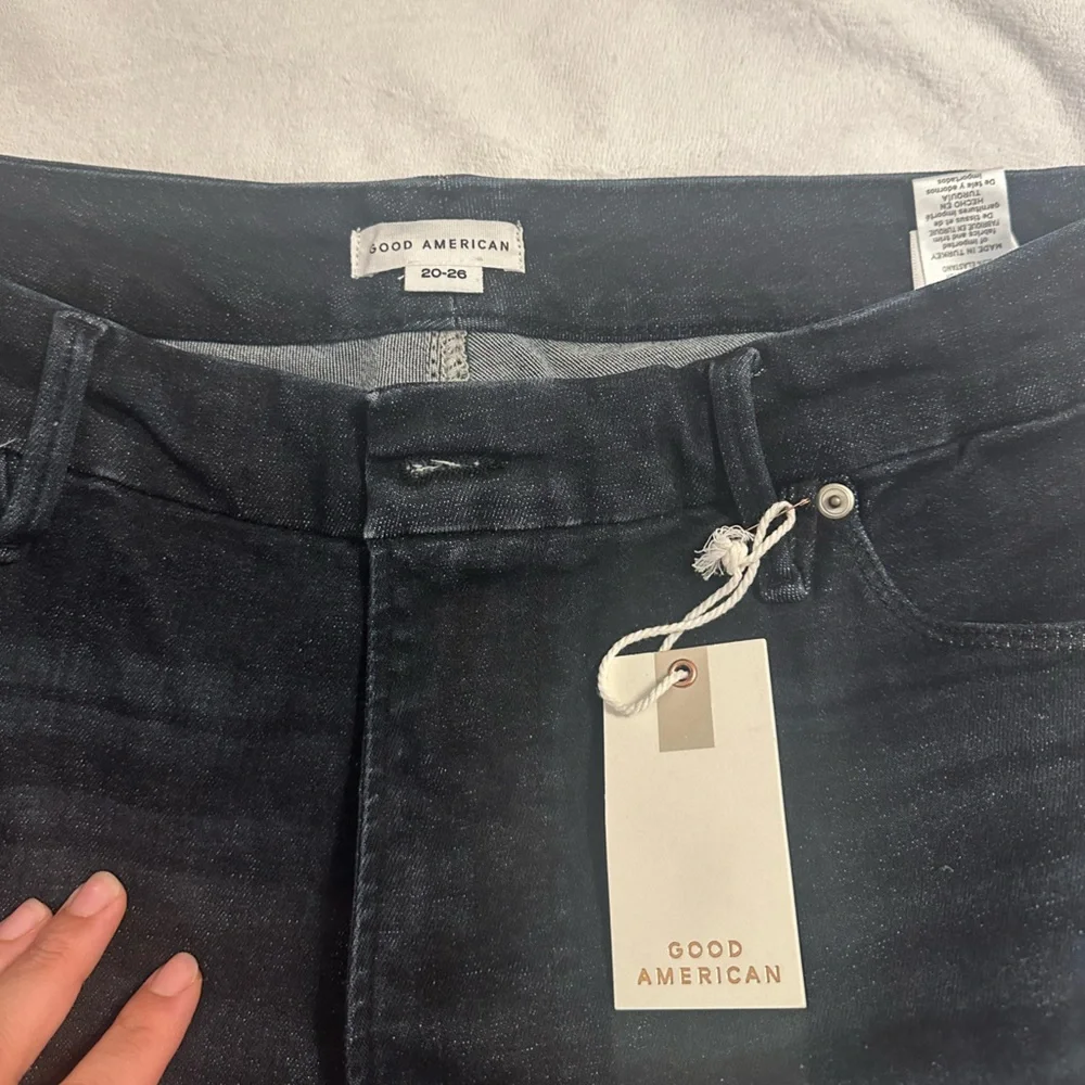 Good American Dark Blue Jeans. Always Fit size 20-26 - Picture 2 of 5